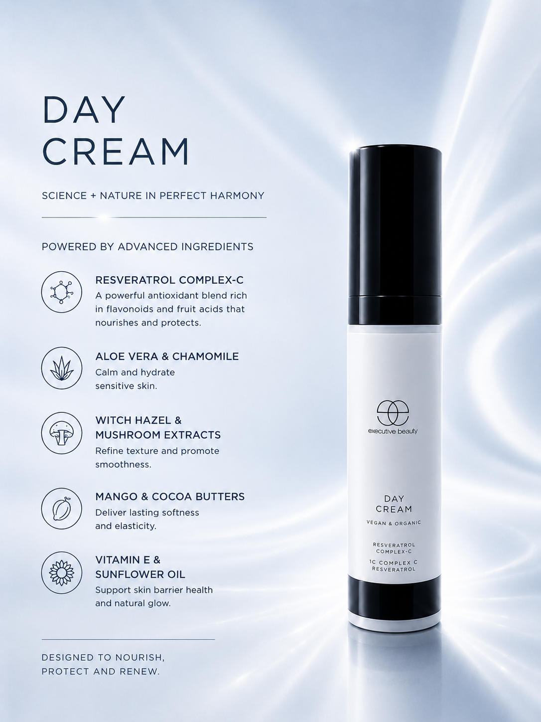 Vegan & Organic Day Cream (30 ml)
