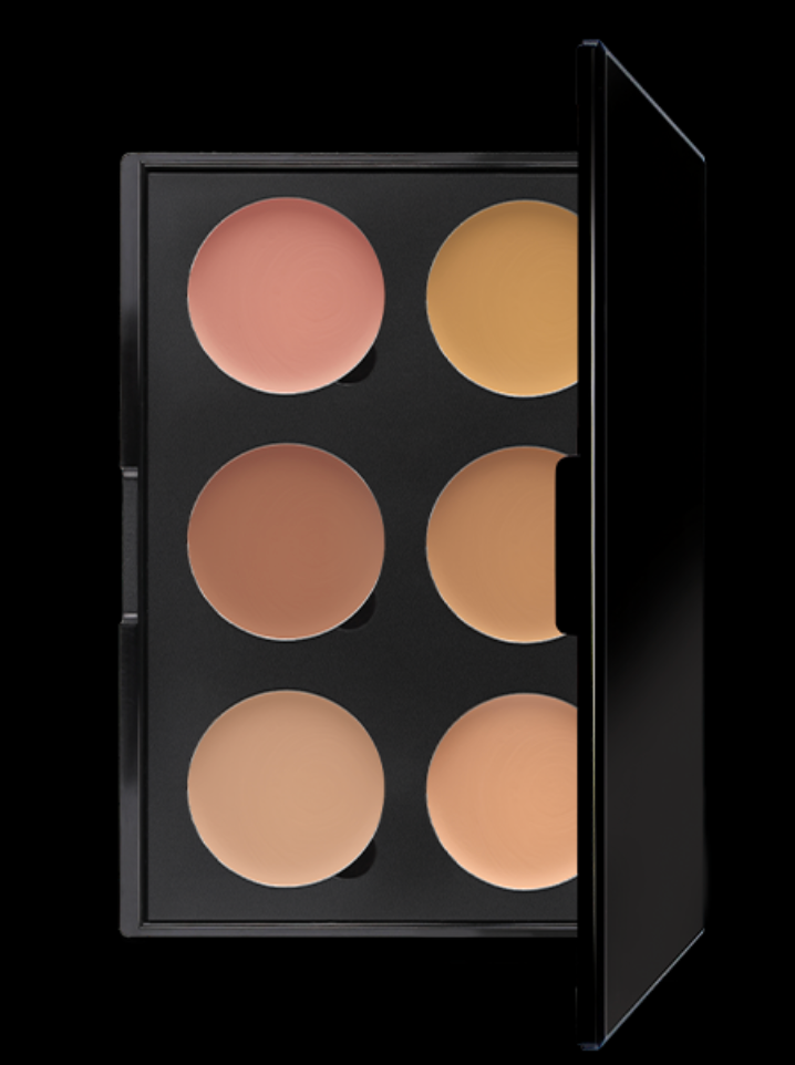 6 Well Cream Corrector Palette