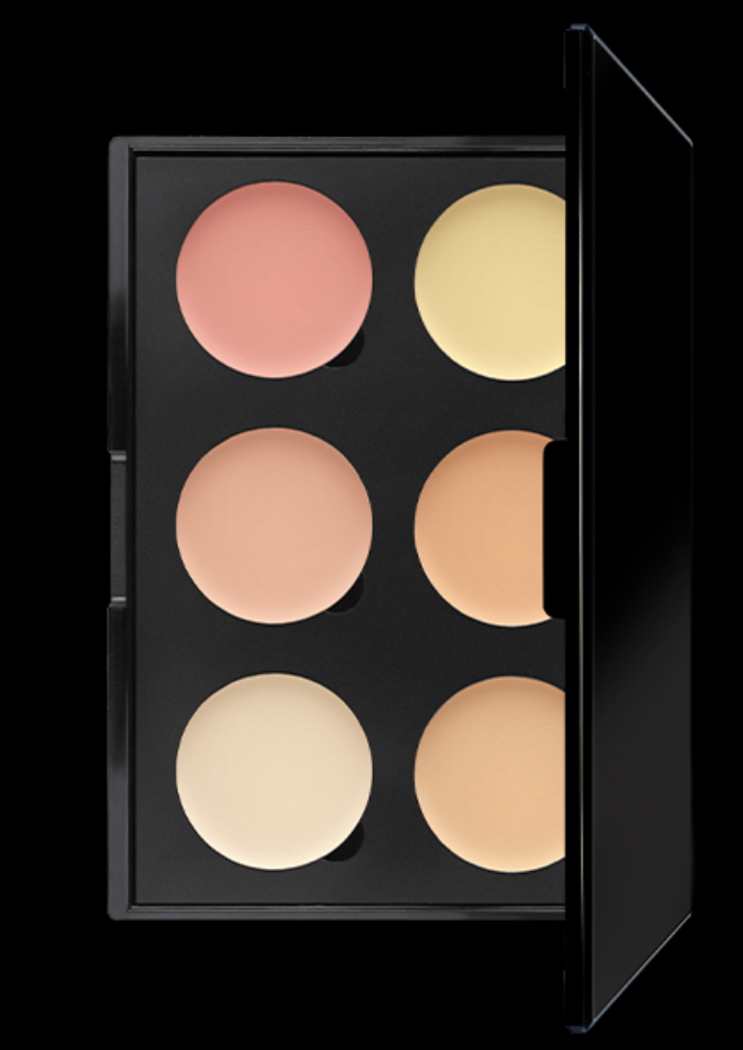 6 Well Cream Corrector Palette