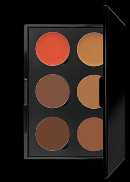 6 Well Cream Corrector Palette
