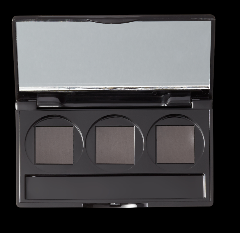 3 Well Empty Eyeshadow Palette With Applicator