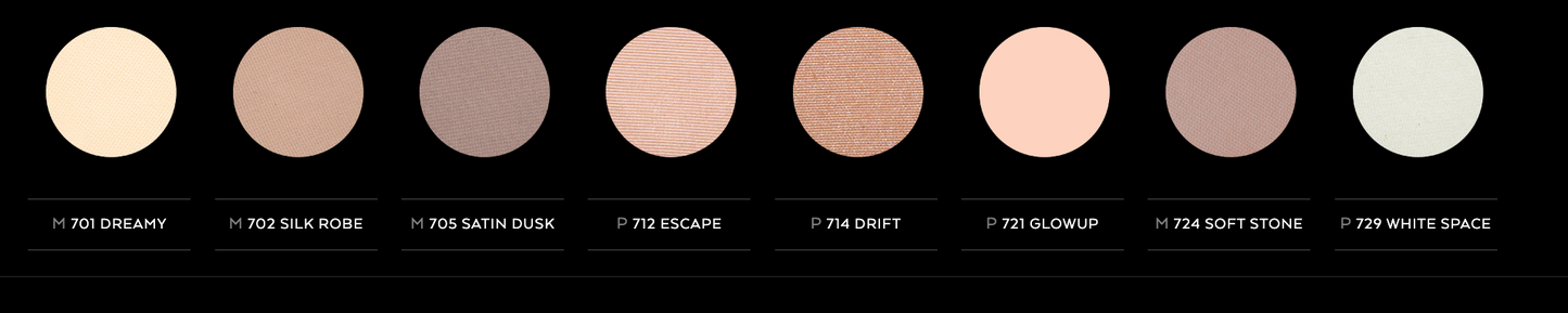SUEDE SHADOW REFILLS - TALC FREE