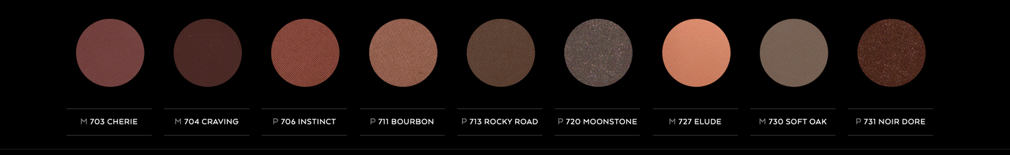 SUEDE SHADOW REFILLS - TALC FREE