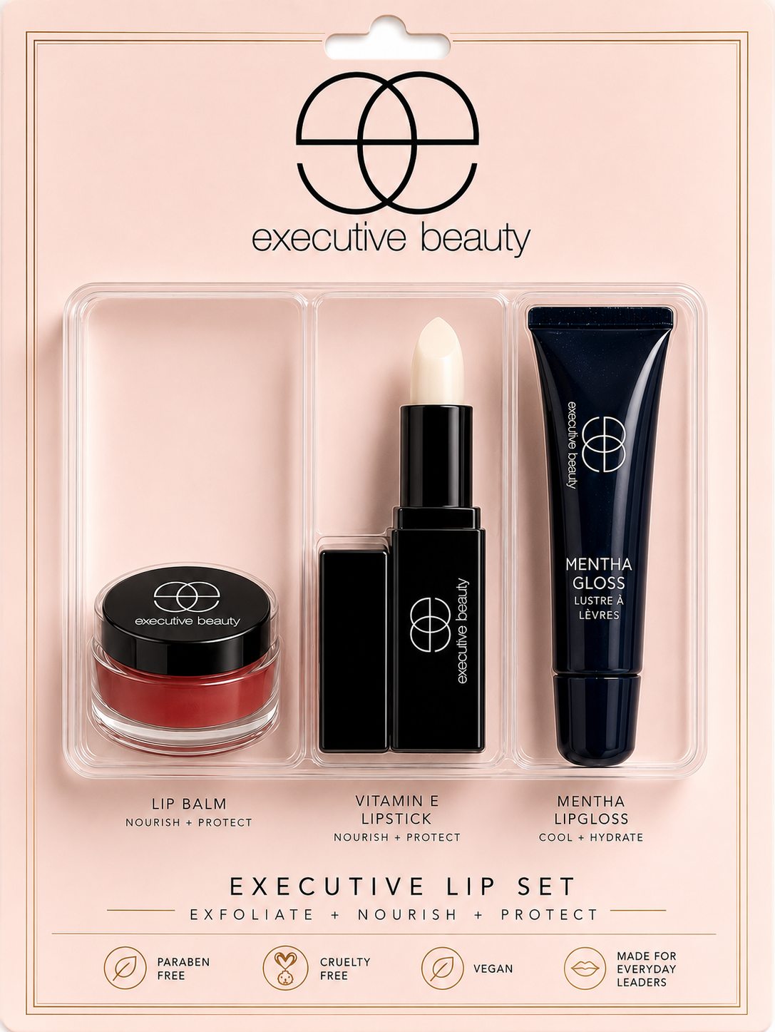 Executive Lip Set - Tinted Blush Lip