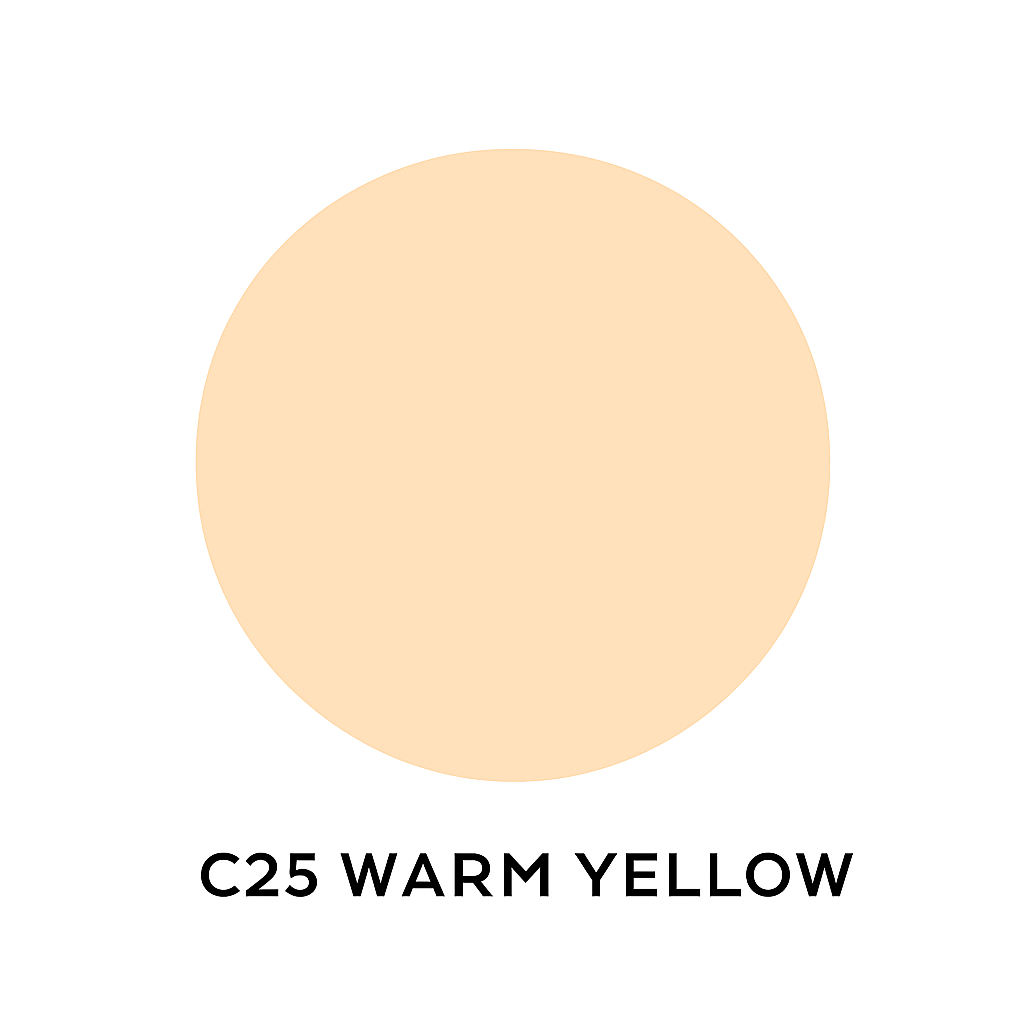 Neutral Liquid Concealer – C25 Warm Yellow (Blak Packaging)