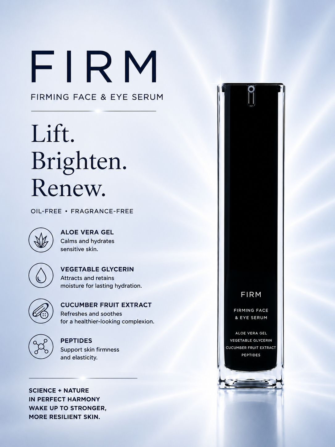 Firming Face & Eye Serum