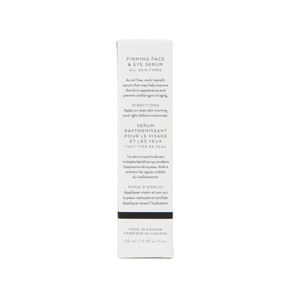 Firming Face & Eye Serum