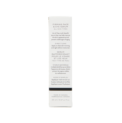Firming Face & Eye Serum